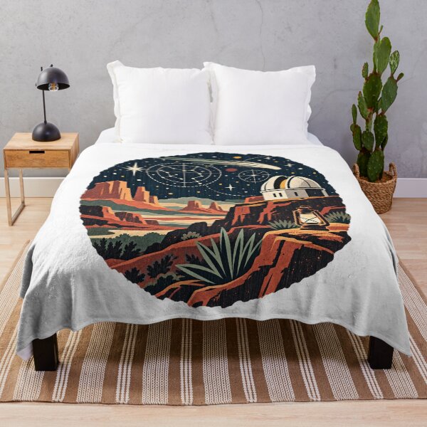 Item preview, Desert Stargazer Observatory Vintage Astronomy Night Sky designed and sold by Tininai.