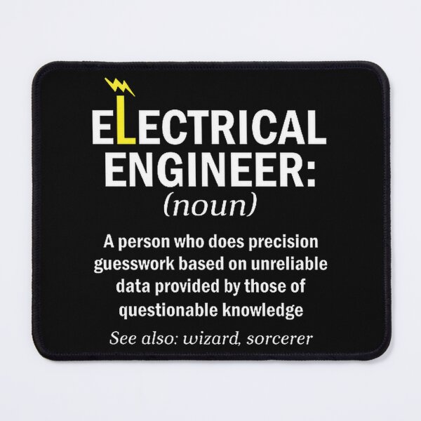 Item preview, Electrical Engineer Definition Design - Engineering Humor and Technical Illustration designed and sold by zalrainofficial.