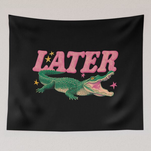 Item preview, see ya later: alligator designed and sold by rimisart.