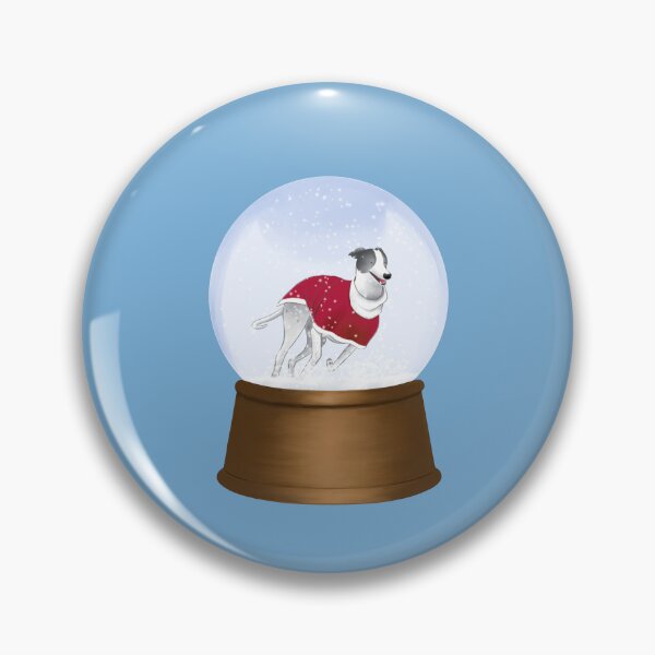 Item preview, Hound Run Snowglobe designed and sold by Tessa Draws Stoof.