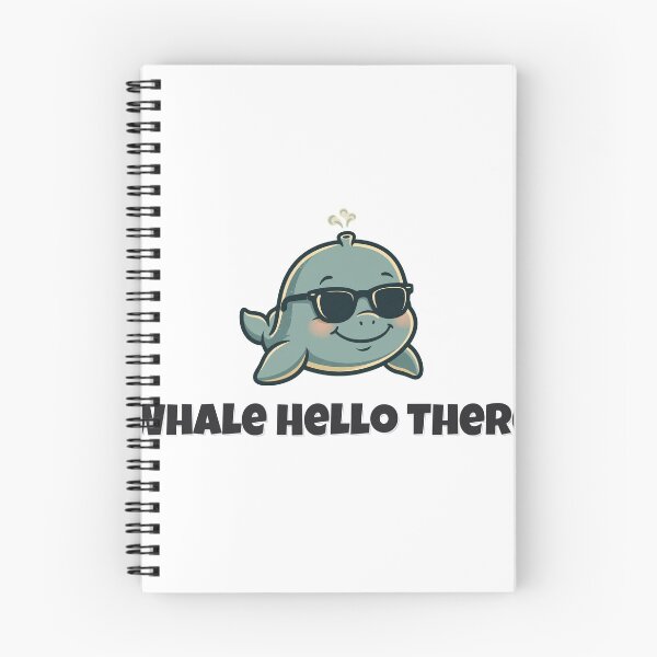 Artikelvorschau, Hallo Wal! Lustiges Wal-Wortspiel entworfen und verkauft von Wild Shades.