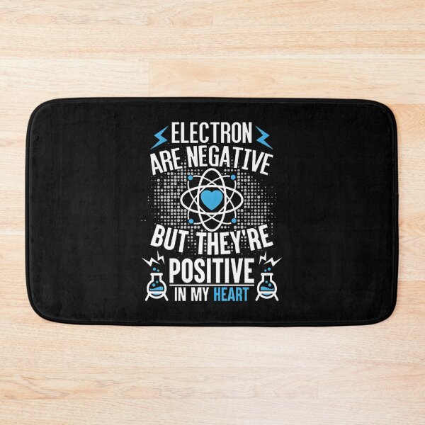 Item preview, Electron Positive Charge Heart Chemistry Science Design designed and sold by zalrainofficial.