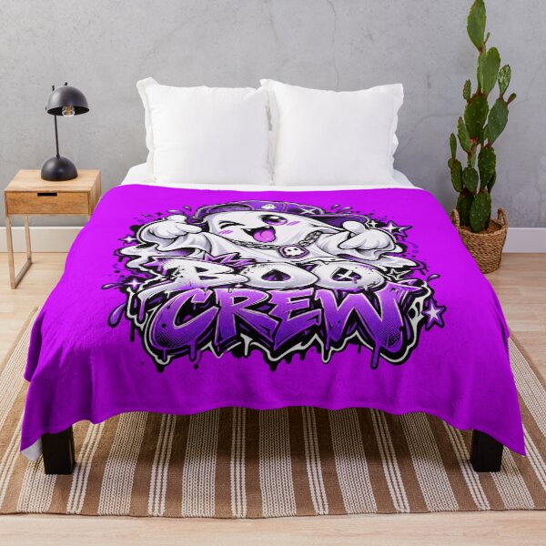 Aperçu de l'œuvre Boo Crew - Graffiti Kawaii Ghost Streetwear créée et vendue par Visual Dept..