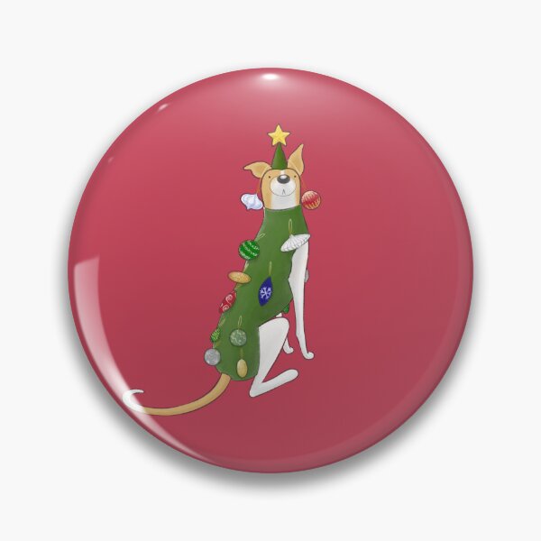 Item preview, Hound Christmas Tree designed and sold by Tessa Draws Stoof.