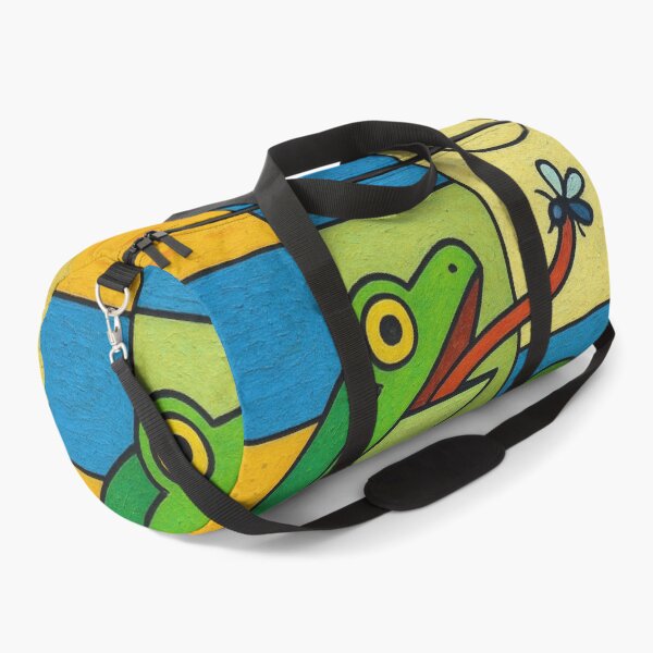 Item preview, Frog catching a Fly with its tongue - a Geometric illustration. designed and sold by GalleryKauffeld.