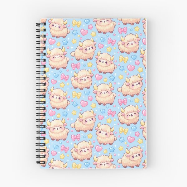 Item preview, Cute Kawaii Gummy Yak Pastel Candy Pattern designed and sold by Soft Berry Studio.