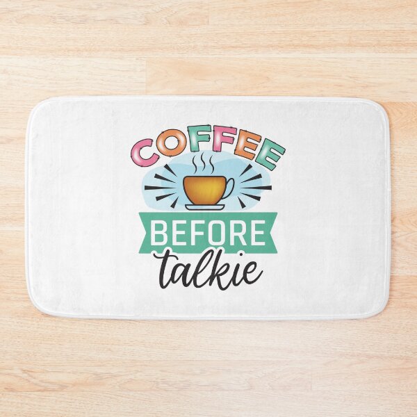 Item preview, Coffee Before Talkie Morning Social Survival designed and sold by CleanDecor.