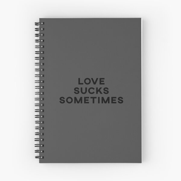 Item preview, Sometimes Love Sucks  – Black on White Quote designed and sold by Void Script.