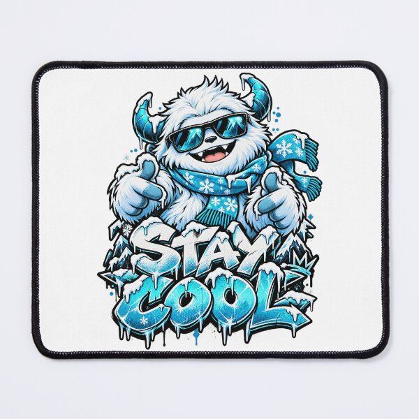 Item preview, Stay Cool - Kawaii Yeti Graffiti Streetwear designed and sold by Visual Dept..