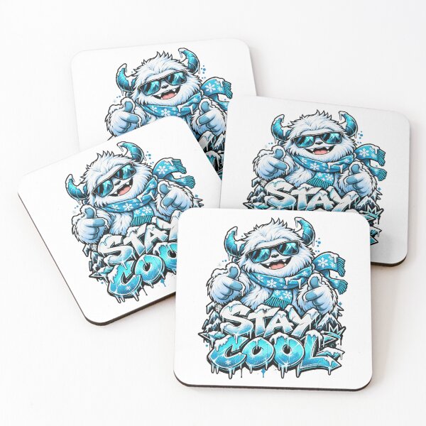 Item preview, Stay Cool - Kawaii Yeti Graffiti Streetwear designed and sold by Visual Dept..