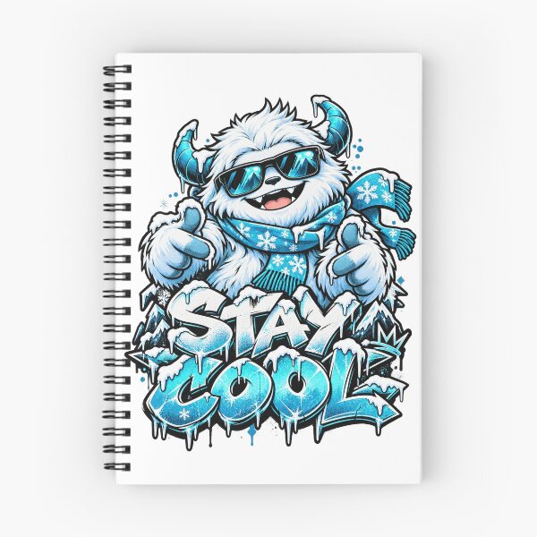 Item preview, Stay Cool - Kawaii Yeti Graffiti Streetwear designed and sold by Visual Dept..
