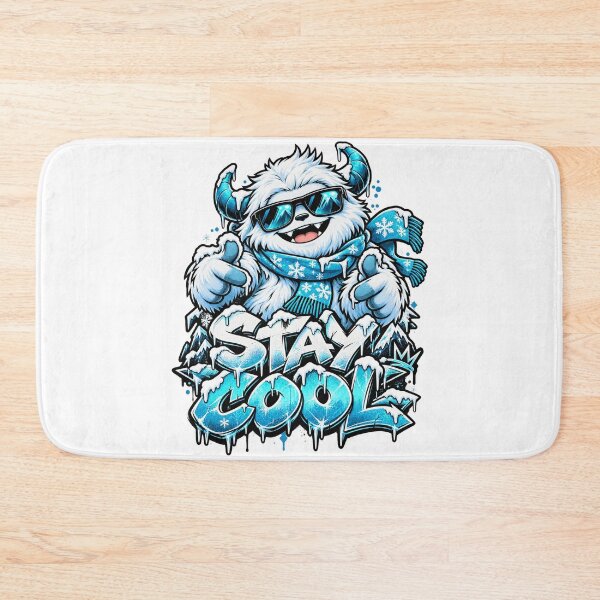 Item preview, Stay Cool - Kawaii Yeti Graffiti Streetwear designed and sold by Visual Dept..