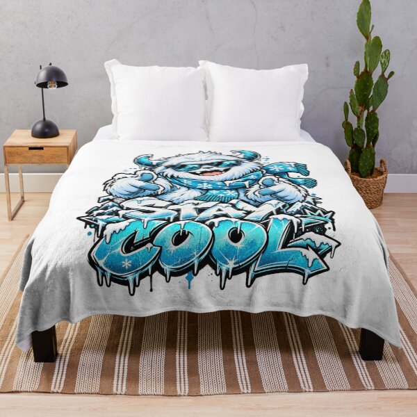 Item preview, Stay Cool - Yeti Kawaii Graffiti Streetwear designed and sold by Visual Dept..