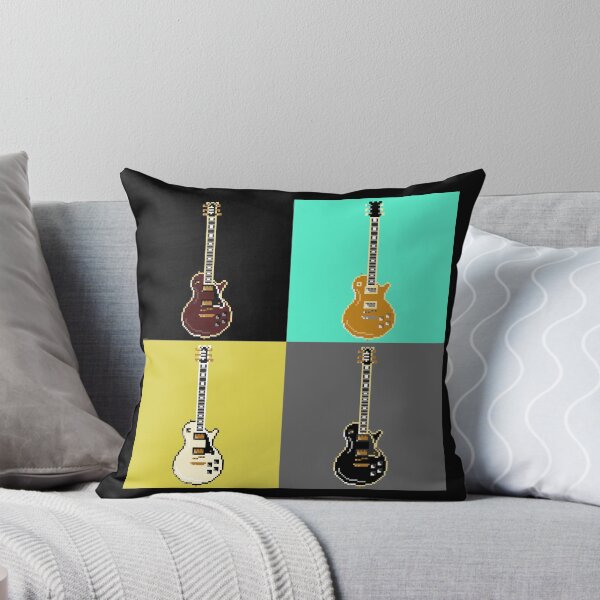 Item preview, Guitars Pixel Art – Retro Electric Guitar Design designed and sold by OpenTabsDesigns.