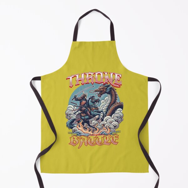 Item preview, Samurai vs Dragon – Japanese Warrior Battle Artwork designed and sold by WAKYSHOP.