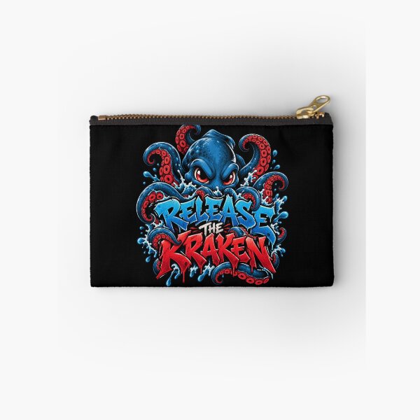 Item preview, Release The Kraken - Kawaii Kraken Graffiti Streetwear designed and sold by Visual Dept..