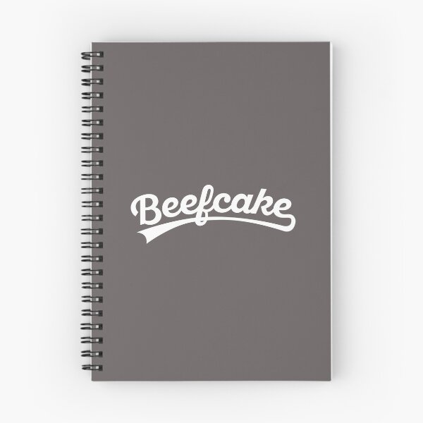 Item preview, Vintage Beefcake text in white designed and sold by gayishdesign.