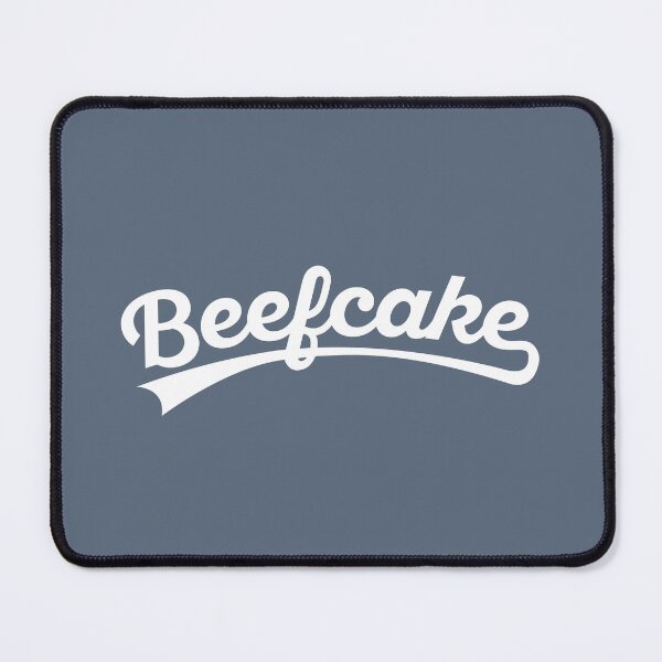 Item preview, Vintage Beefcake text in white designed and sold by gayishdesign.