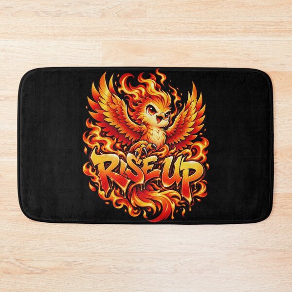 Item preview, Rise Up - Kawaii Phoenix Graffiti Streetwear designed and sold by Visual Dept..