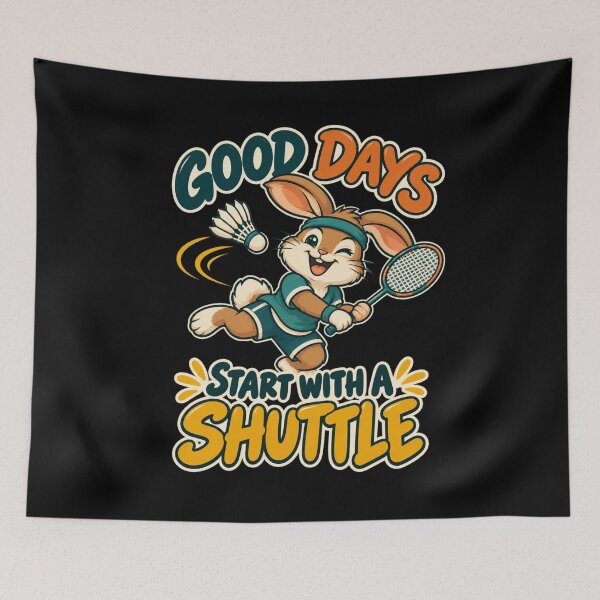 Item preview, Good Days Start With A Shuttle designed and sold by Good Mood Foundry.