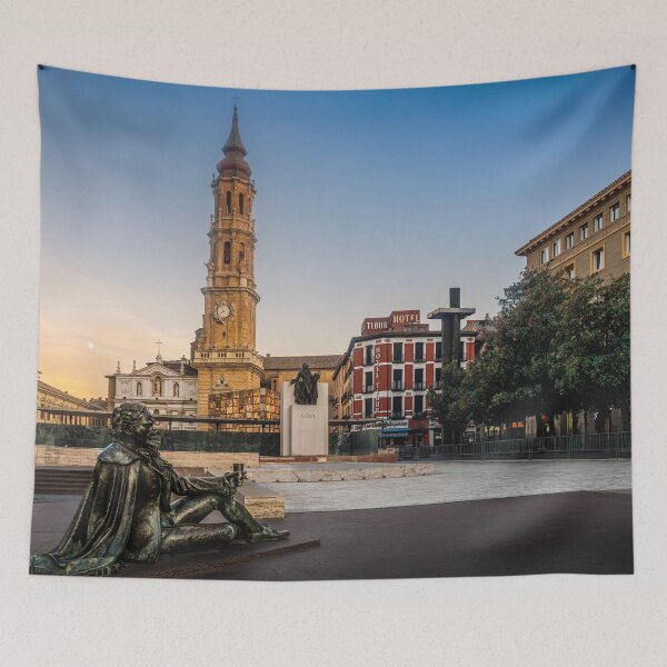 Item preview, Goya’s Shadow in the Square designed and sold by Viv Thompson Photography .
