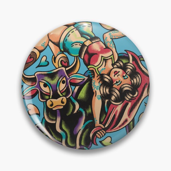 Item preview, Remi Wolf Toro Inspired Trad Tattoo designed and sold by two.toad.tattoo.