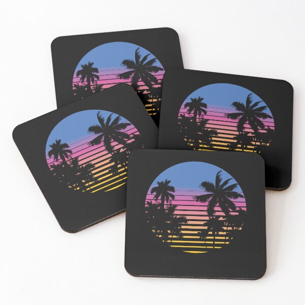 Item preview, Palm Trees Retro 80s 90s Florida Miami Vintage Palms designed and sold by Lenny Stahl.