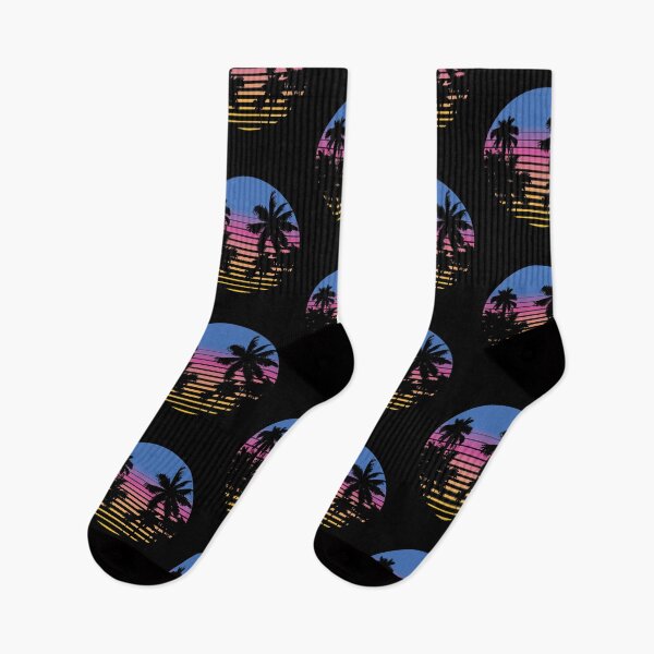 Item preview, Palm Trees Retro 80s 90s Florida Miami Vintage Palms designed and sold by Lenny Stahl.