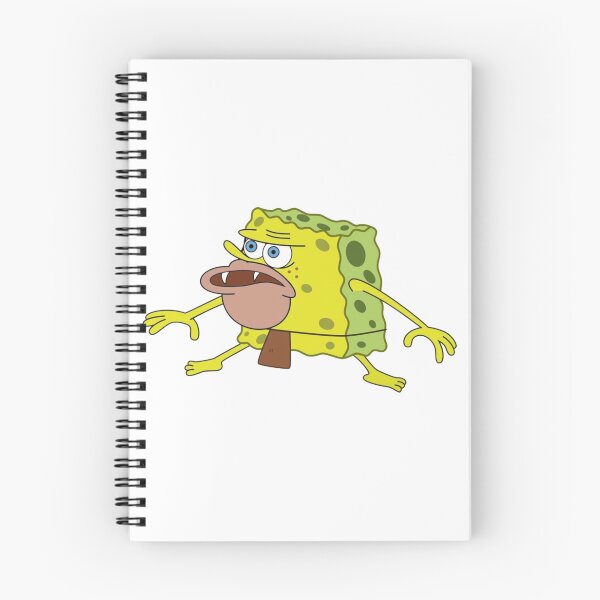 Item preview, Caveman SpongeBob designed and sold by LuloCreative.