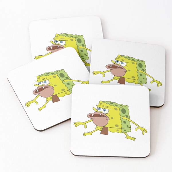 Item preview, Caveman SpongeBob designed and sold by LuloCreative.
