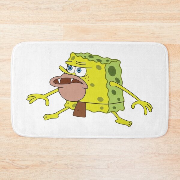 Item preview, Caveman SpongeBob  designed and sold by LuloCreative.