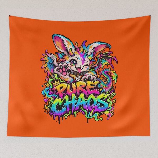 Item preview, Pure Chaos - Kawaii Chimera Graffiti Streetwear designed and sold by Visual Dept..