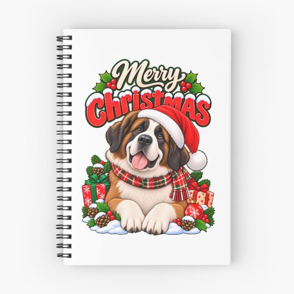 Artikelvorschau, Weihnachtsgeschenk für den Bernhardiner: Weihnachtsmannmütze für Hunde entworfen und verkauft von BDLuck2021.