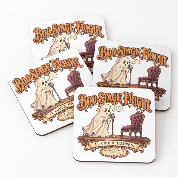 Item preview, THE IRRATIONAL FRIGHTS COLLECTION - BOO-STAGE FRIGHT designed and sold by WheelieGdArt.