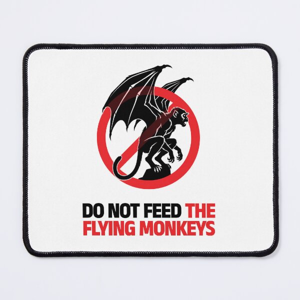 Item preview, Do Not Feed The Flying Monkeys Narcissistic Abuse Survivor designed and sold by QuirkyGuacamole.