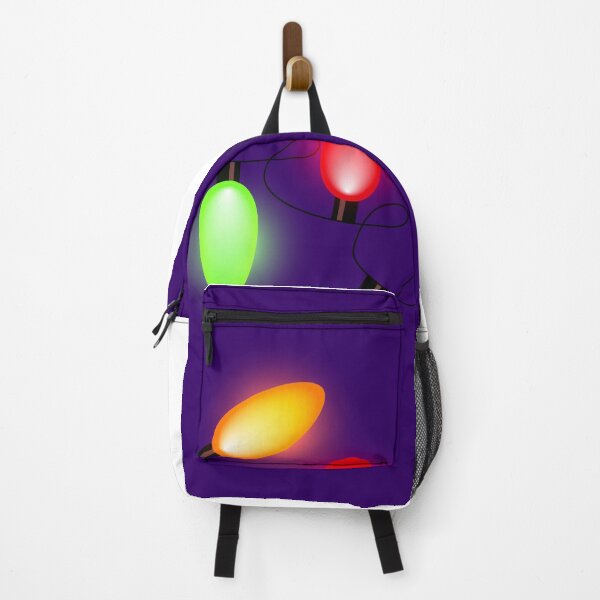 Item preview, Colorful Christmas String Lights - Glowing Holiday Garland Illustration designed and sold by INSIDE-dsgn.
