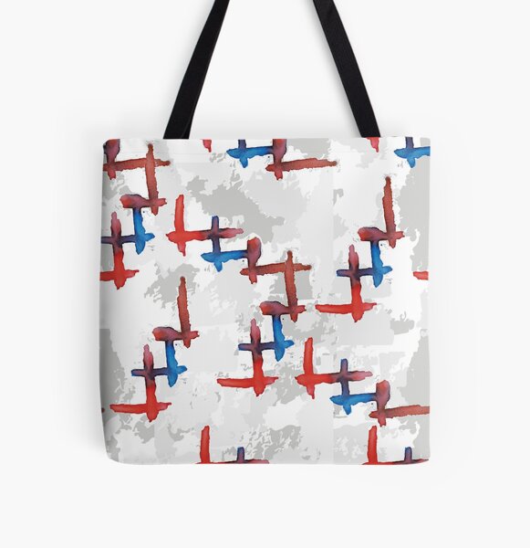 abstract t All Over Print Tote Bag