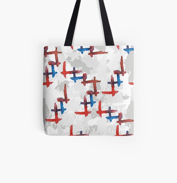 abstract t All Over Print Tote Bag
