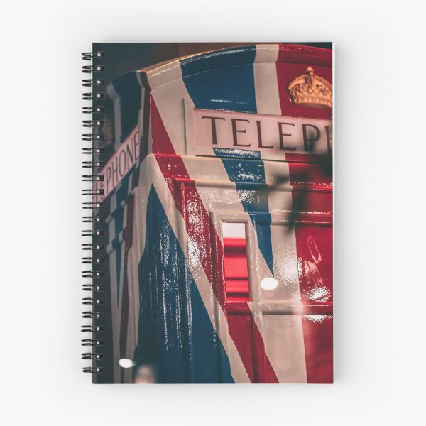 Item preview, Union Jack London Phone Booth - Vintage British Telephone Box Photography designed and sold by PygmyTitan Photo.