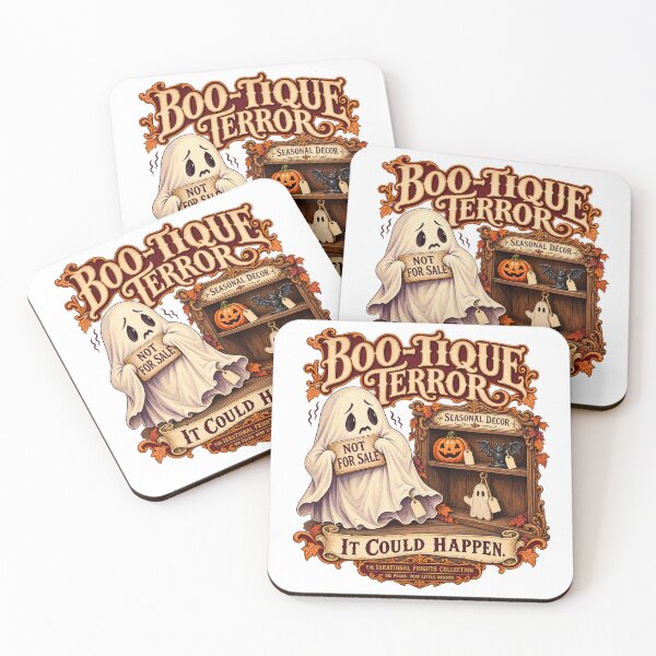 Item preview, THE IRRATIONAL FRIGHTS COLLECTION - BOO-TIQUE TERROR designed and sold by WheelieGdArt.