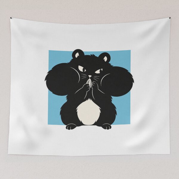 Item preview, Hamster with chubby cheeks out of frame designed and sold by Lazenco.