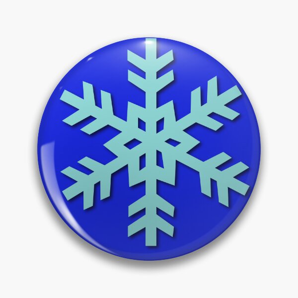 Artikelvorschau, 3D-Schneeflockenillustration – Blaues Winter- und Weihnachtssymbol entworfen und verkauft von INSIDE-dsgn.
