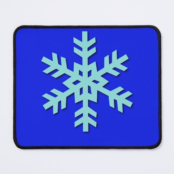 Item preview, 3D SnowFlake Illustration - Blue Winter & Christmas Icon designed and sold by INSIDE-dsgn.