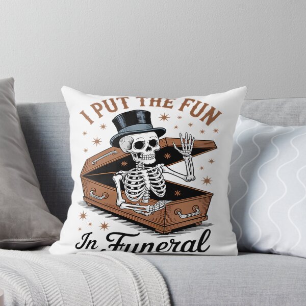Item preview, Mortician Embalmer Funeral Director Humor - I Put Fun In Funeral Design designed and sold by Tlantz95.