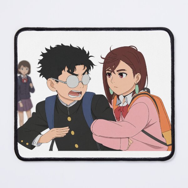 Item preview, Momo and Okarun Rush designed and sold by Migi-Desu.