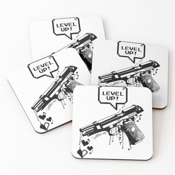 Artikelvorschau, Level Up Pixel Hearts entworfen und verkauft von gibbypaint.