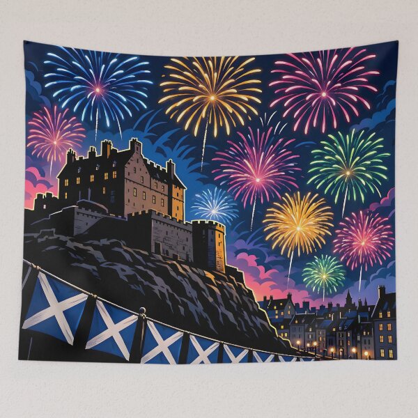 Item preview, Edinburgh Hogmanay Fireworks designed and sold by Sybille-Yates.