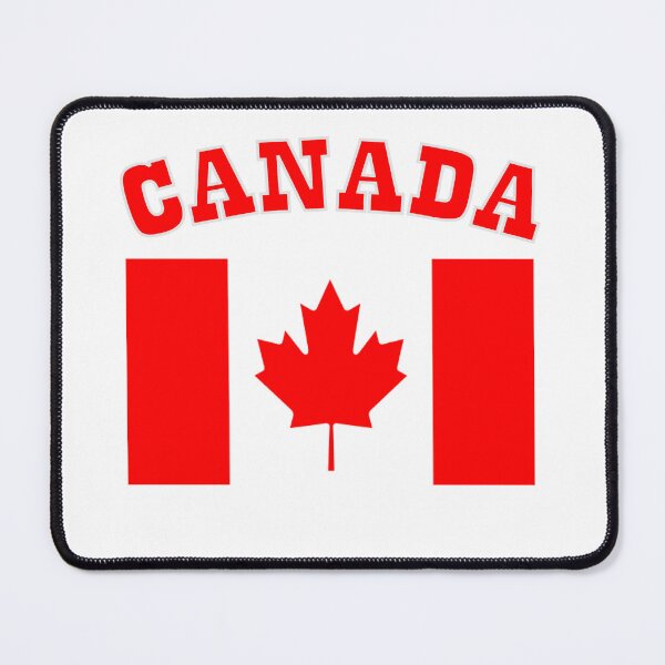 Item preview, 1980s Patriotic I Am Canadian Maple leaf Canada Flag designed and sold by LEILA ART SPACE.