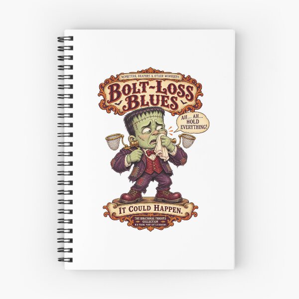 Item preview, THE IRRATIONAL FRIGHTS COLLECTION - MONSTERS, REAPERS & OTHER WORRIERS - BOLT-LOSS BLUES designed and sold by WheelieGdArt.