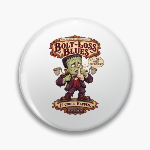 Item preview, THE IRRATIONAL FRIGHTS COLLECTION - MONSTERS, REAPERS & OTHER WORRIERS - BOLT-LOSS BLUES designed and sold by WheelieGdArt.